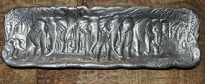 Arthur Court Serving Tray Elephant Long Party Platter Silver Tone Animal Decor picture