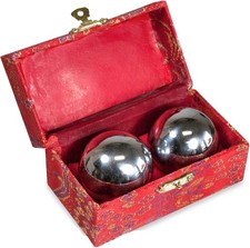Baoding Balls Chinese Hand Therapy Ball Hand Exercise Balls Stress Relief picture