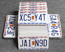 Missouri License Plates | Bulk Lot 100 2021 Automobile picture