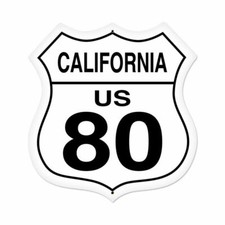 CALIFORNIA US 80 SHIELD 28