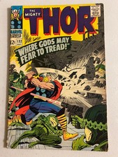 Thor #132 Marvel 1st Series (4.0 VG) 1st appearance Ego the Living Planet (1966) picture