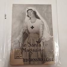 Atq. The Santa Fe Magazine Topeka Employee ATSF Incomplete November 1919 BH picture