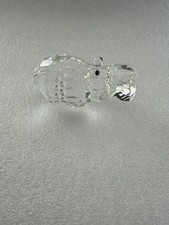 VTG Retired Swarovski  Hippopotamus Crystal Figurine #7626 M1 picture