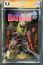 ABSOLUTE BATMAN #18 COVER A CGC 9.8 SIGNATURE SERIES DUAL SIGNED SNYDER DRAGOTTA picture