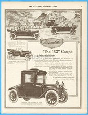 1913 Hupmobile Model 32 Coupe & Touring Car Model 20 Runabout Hupp Motor Car Ad picture