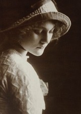 LOUISE LOVELY - Silent Screen Star in 1913 - 5 x 7 inch Photo RePrint picture