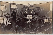 Portsmouth, Ohio RPPC Alhambra Club Parlor Rare Antique Fowler's Photo 1910s picture