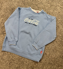 Vintage Coca-Cola Crewneck Pullover Sweatshirt Logo 