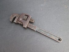 Vintage Ben Hur #8 Inch Adjustable Pipe Wrench Tool Collectible USA Made picture