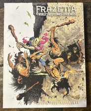 Frazetta World's Best Comics Cover Artist HC Definitive Reference 1DLX NM 2024 picture