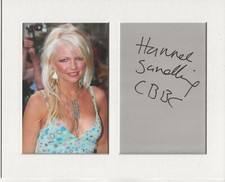 Hannah Sandling cbbc signed genuine authentic autograph signature UACC RD COA picture