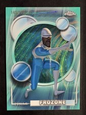2026 Topps Chrome Disney - Frozone - Aqua Refractor /199 The Incredibles #127 picture