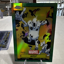 2024 Topps Chrome Marvel Spot #118 True Green Parallel serial #29/99 picture