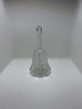 Glass Bell Octagon Pattern Vintage 5