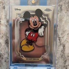 2024 Topps Chrome Disney Mickey Mouse #1 Base picture