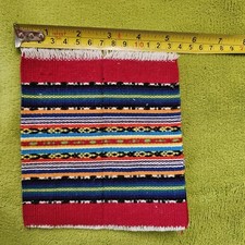Rare Guatamalan Handwoven Vtg Napkins Servilletas Vibrant Hand Stitched 8170 picture