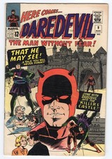 Daredevil 9 1965 Marvel Comics VG+ 4.5 Duke Karen Page Klaus Kruger Foggy picture