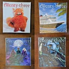 Disney Twenty-Three D23 Magazine 2022 Complete Set 4 Issues NEW Original Bags picture