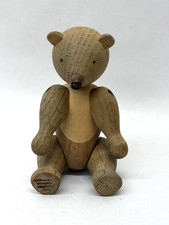 Vintage Kay Bojesen Bear Mid Century Modern Teak Wood 1960s picture