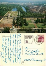 Postcard Charlottenburg-Berlin aerial view castle and distant view 1978 picture