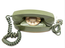 Vintage Western Electric 702B Rotary Princess Phone Classic Avacado Green picture