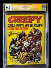 CREEPY #1 CGC 6.5 1st App Frazetta Art -RARE SIGNED by Jim Warren/ Excel Reg picture