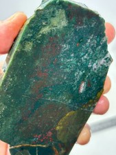 Thin Bloodstone Jasper slab Cabbing Lapidary Collecting Combo Ship Avail picture
