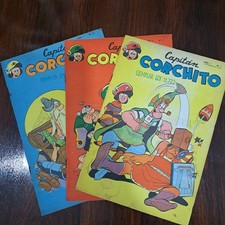 vintage comic book capitan corchito Baldo Mantounet & more pepito #1 #2 #3 1959 picture