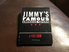 Jimmy’s Famous American Tavern, San Diego, CA, Full Unstruck Matchbook picture