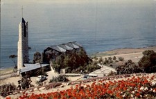Wayfarers' Chapel, California, 1957 Postcard picture