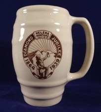 Shenango Helena Montana Stein Mug Diamond Jubilee 1864-1939 Commemorative  picture