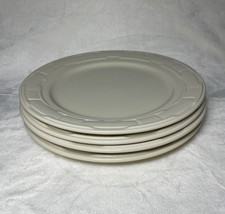 Longaberger Woven Traditions Ivory Pottery Dinner Plates 10