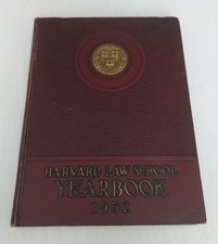 1952 HARVARD LAW SCHOOL YEARBOOK picture