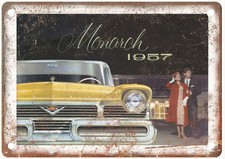 1957 Monarch Prestige Vintage Auto Ad Retro Look Reproduction Metal Sign AM4223 picture