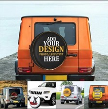 Custom Tire Protection Cover With Your Photo Emergency Wheel Cover picture
