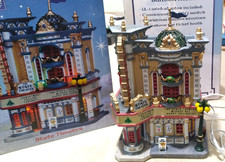 Lemax 2006 Carole Towne State Theater Animated Christmas Village House #65434L picture