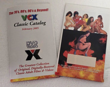 2005 VCX 70s, 80s, 90s Vintage Adult XXX Film Sales CLASSIC CATALOG (Fold-Out) picture