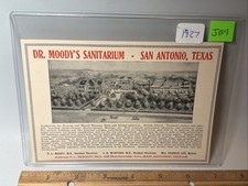 Atq 1927 Dr. Moody Sanitarium San Antonio Texas Insane Asylum Picture Doctor AD picture