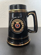 Gettysburg College Black/Gold Beer Mug with College Seal CampusCrest Creations picture