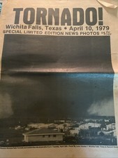 Newspaper Wichita Falls,Tx Tornado picture