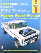 Haynes Ford Pick-ups and Bronco (73-79) Manual 36054 picture