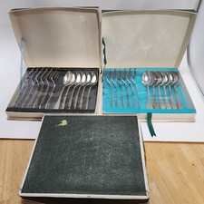 Silverplate Dessert Spoon Fork 18 Spoldzielnia Rzemieslnicza Centrum Poland NOS picture