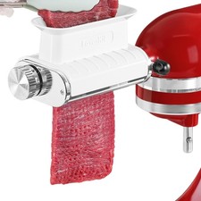 FavorKit Adjustable 3 Thickness Meat Tenderizer 8.19*3.75*3.75inch, White picture