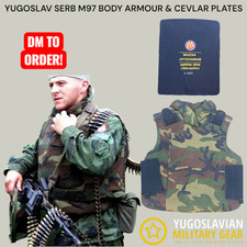 Yugoslavia/Serbia/Balkan War Yugoslav Army VJ M97 Plate carrier picture