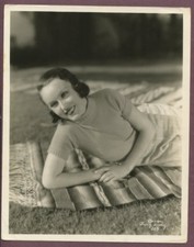 FAY WRAY Flapper Girl Scream Queen 1930's Original Glamour Photo J673 picture