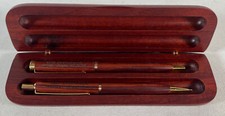 Vintage Honeywell Wood Pen/Mechanical pencil in Case 1998 Workforce 2000 picture