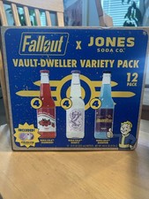 Jones Soda Co. Fallout Vault Dweller Variety Pack 12 Pack Soda *FAST SHIP* picture