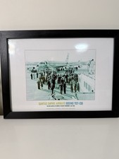 Qantas Empire Airways Boeing 707-138 Aviation Framed Poster 1950s Australia picture