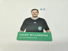 FRANK WILLENBORG (DFB REFEREE) signed autograph card 10x15 (1358) picture