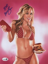 MICHELLE BAENA Signed PLAYBOY PLAYMATE 8x10 Photo Autograph JSA COA CERT picture